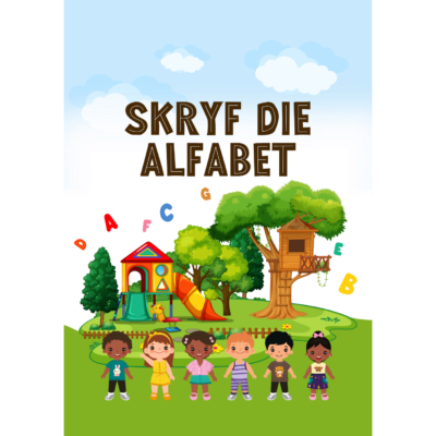 Afrikaans Alphabet Writing Workbook A-J
